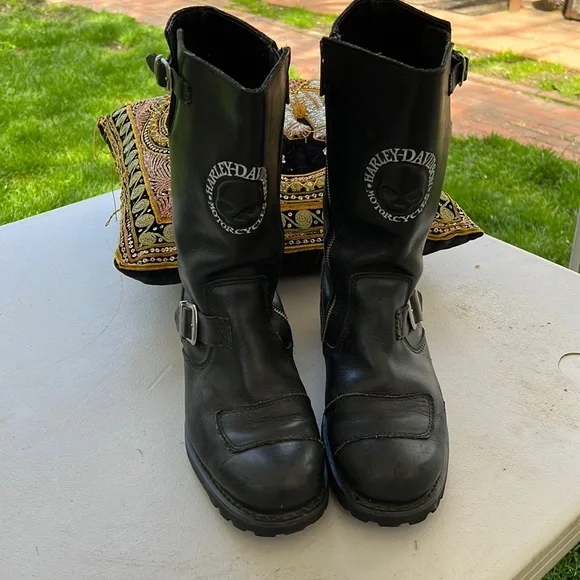 Harley-Davidson | Shoes | Harley Davidson Black Riding Boots  display picture 1